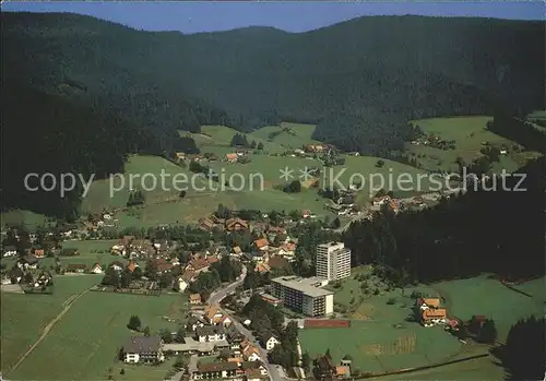 Baiersbronn Schwarzwald Fliegeraufnahme Schwarzwald Sanatorium Obertal Kat. Baiersbronn