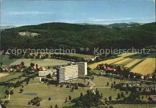 Bad Salzuflen Fliegeraufnahme Kurklinik  Kat. Bad Salzuflen