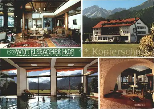 Oberstdorf Hotel Wittelbacher Hof  Kat. Oberstdorf