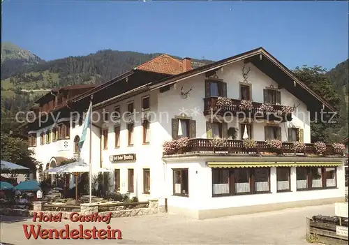Bayrischzell Hotel Gasthof Wendelstein Kat. Bayrischzell