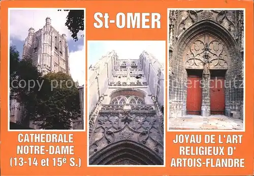 Saint Omer Pas de Calais Cathedrale Notre Dame Kat. Saint Omer