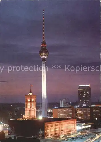 Berlin Fernsehturm Kat. Berlin
