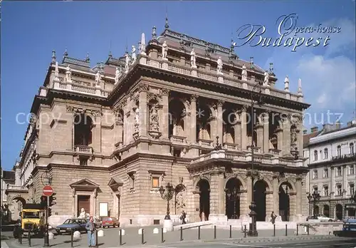 Budapest Opernhaus Kat. Budapest