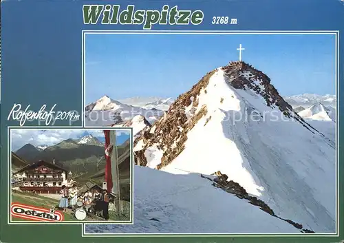 Vent Tirol Rofenhof Wildspitze Kat. Soelden