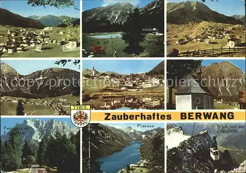 Berwang Tirol Plansee Zugspitze Kat. Berwang