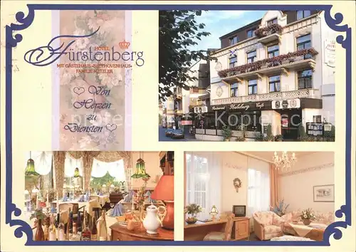 Bad Neuenahr Ahrweiler Hotel Fuerstenberg Kat. Bad Neuenahr Ahrweiler