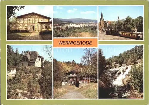 Wernigerode Harz Verpflegungstelle Leo Tolstoi Harzquerbahn Steinerne Renne Kat. Wernigerode