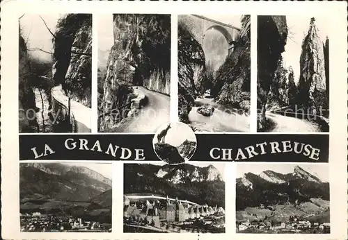 Grande Chartreuse Viadukt Hirschsprung Kat. Saint Pierre de Chartreuse