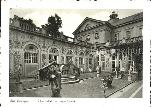 Bad Kissingen Schmuckhof Regentenbau Kat. Bad Kissingen