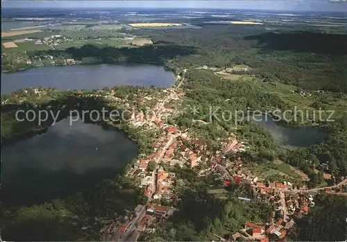 Buckow Maerkische Schweiz Fliegeraufnahme Kat. Buckow Maerkische Schweiz