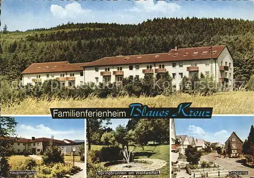 Holzhausen Siegerland Familienferienheim Blaues Kreuz Kat. Burbach