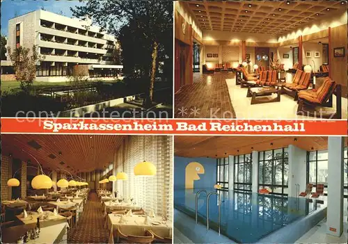 Bad Reichenhall Sparkassenheim  Kat. Bad Reichenhall