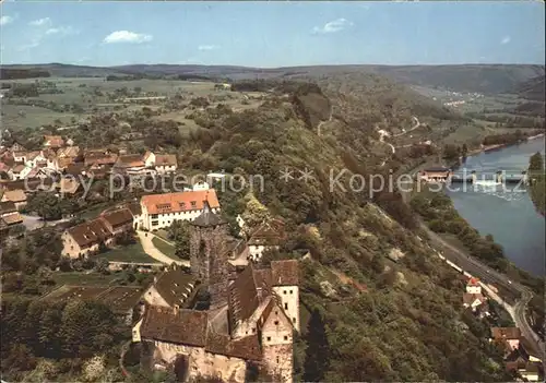 Rothenfels Unterfranken Burg Fliegeraufnahme / Rothenfels /Main-Spessart LKR