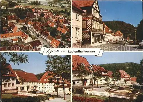 Lautenthal Harz Teilansichten  Kat. Langelsheim