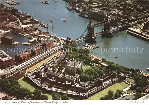 London Fliegeraufnahme Tower Bridge  Kat. City of London