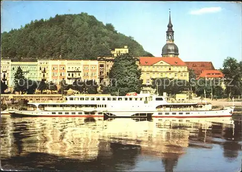 Bad Schandau Faehre  Kat. Bad Schandau