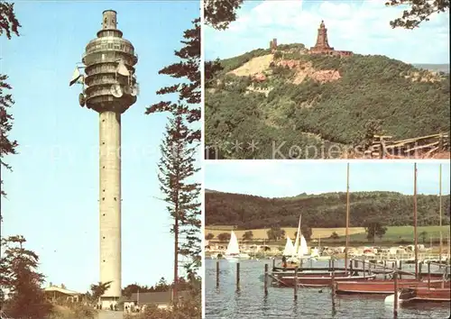 Kyffhaeuser Fernsehturm Denkmal Kulpenberg Talsperre Kelbra  Kat. Bad Frankenhausen