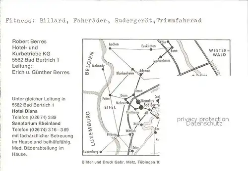 Bad Bertrich Jagdhaus Berres  Kat. Bad Bertrich