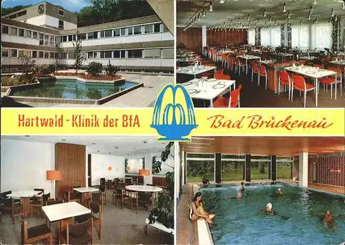 Bad Brueckenau Hartwald Klinik BfA  Kat. Bad Brueckenau