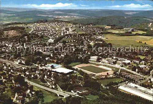 Wiehl Gummersbach Fliegeraufnahme Kat. Wiehl