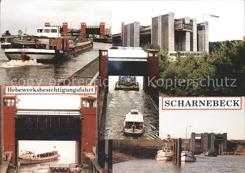 Scharnebeck Lueneburg Hebewerksbesichtigungsfahrt Werk  Kat. Scharnebeck
