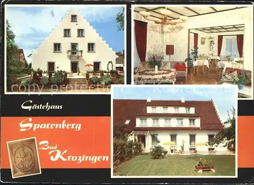 Bad Krozingen Gaestehaus Sparenberg  Kat. Bad Krozingen