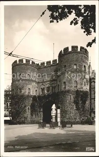 Koeln Rhein Hahnentor Kat. Koeln