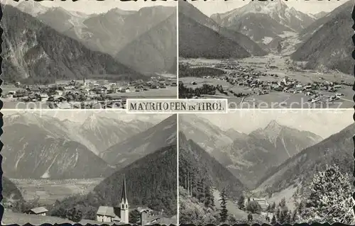 Mayrhofen Zillertal Gesamtansichten mit Alpenpanorama Kat. Mayrhofen