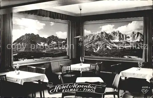 Ellmau Tirol Hotel Alpenhof Alpenblick Kat. Ellmau