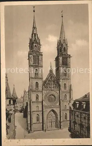 Nuernberg Lorenzkirche Kat. Nuernberg