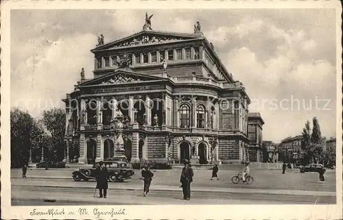 Frankfurt Main Opernhaus Kat. Frankfurt am Main