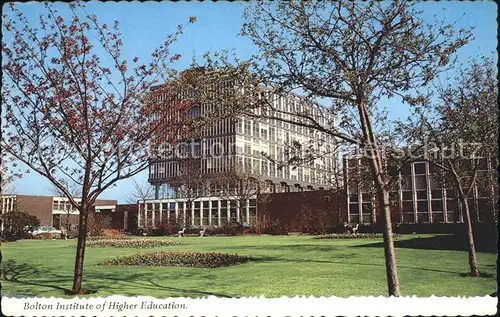 Bolton Institute of Higher Education Kat. Bolton