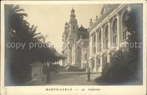 Monte Carlo Theatre Kat. Monte Carlo