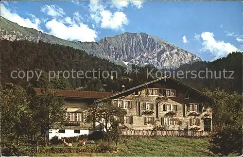 Leissigen Pension Finel Morgenberghorn Berner Alpen Kat. Leissigen