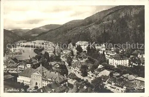 St Blasien Panorama Schwarzwald Kat. St. Blasien