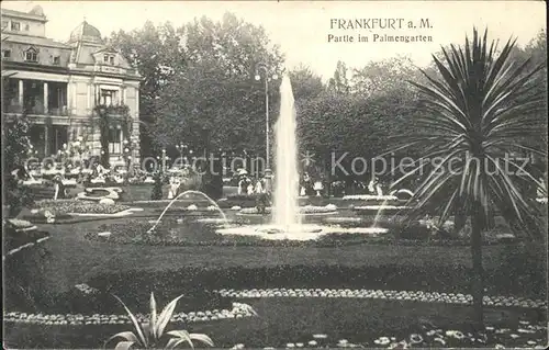 Frankfurt Main Partie im Palmengarten Kat. Frankfurt am Main