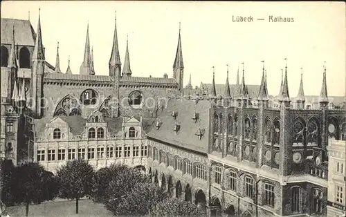 Luebeck Rathaus Kat. Luebeck