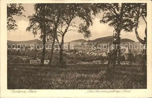 Goslar Die 1000jaehrige Stadt Kupfertiefdruck Kat. Goslar