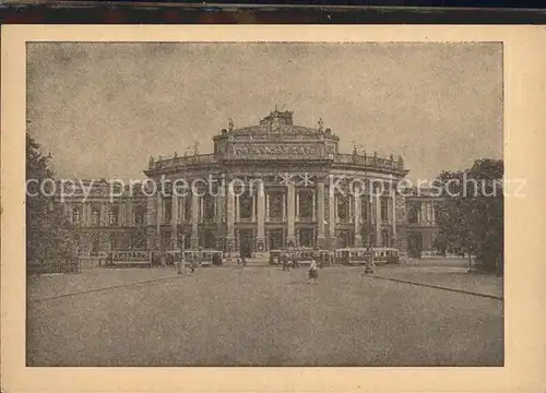 Wien Burgtheater Kat. Wien