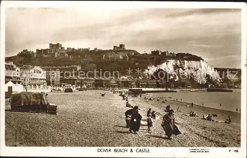 Dover Kent Burg und Strand / Dover /Kent CC