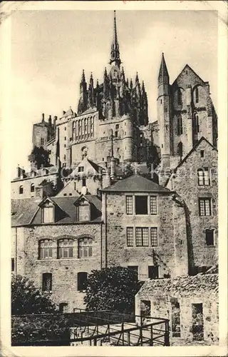 Mont Saint Michel Abbaye Kat. Pontorson