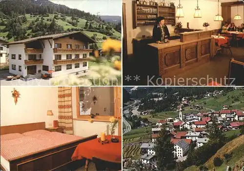 Flirsch Pension Kristall Doppelzimmer Panorama Kat. Flirsch am Arlberg