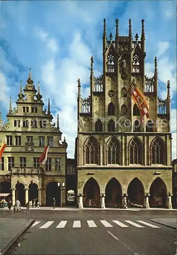 Muenster Westfalen Rathaus Kat. Muenster