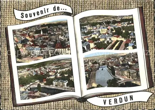 Verdun Meuse Stadtansichten Kat. Verdun