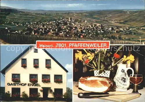 Pfaffenweiler Breisgau Gasthaus Engel Kat. Pfaffenweiler