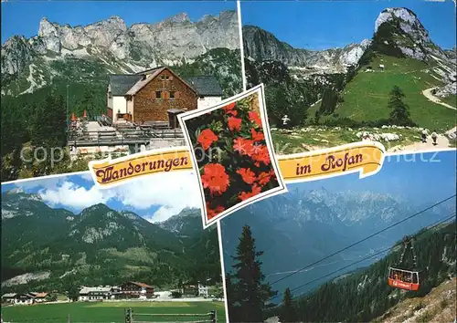 Maurach Tirol Erfurterhuette Gschoellkopf Kat. Eben am Achensee