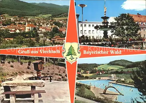 Viechtach Bayerischer Wald Schwimmbad  Kat. Viechtach