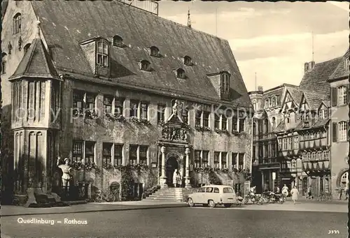 Quedlinburg Rathaus Kat. Quedlinburg