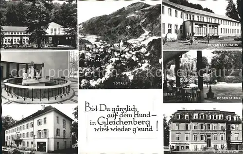 Gleichenberg Bad Kurmittelhaus Rosenstiege Villa Albrecht Kat. Bad Gleichenberg