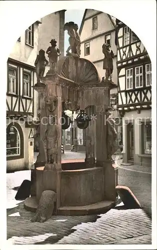 Wertheim Main Engelsbrunnen Kat. Wertheim